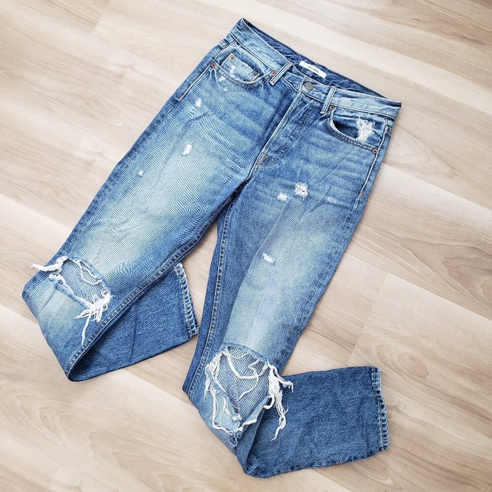 GRLFRND Karolina High-Rise Jeans Blue Size 26